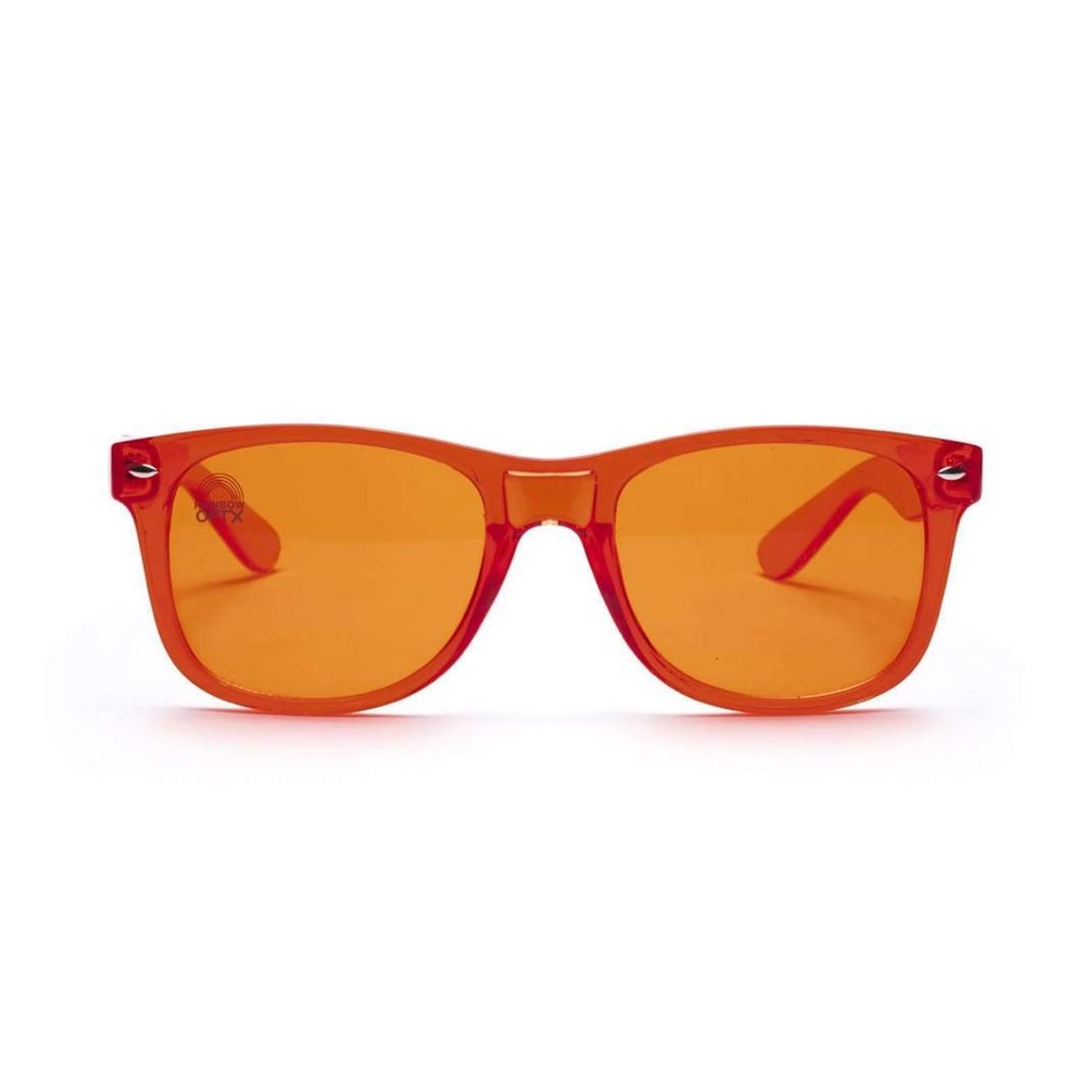 Orange Chromotherapy Sunglasses